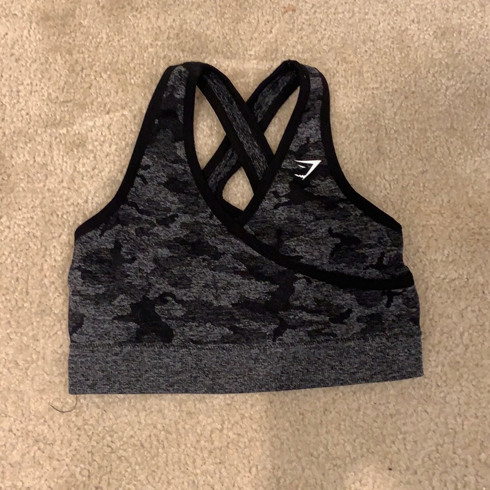 Gymshark Camo Sports Bra